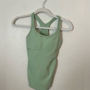 Lululemon EBB to street tank creamy mint